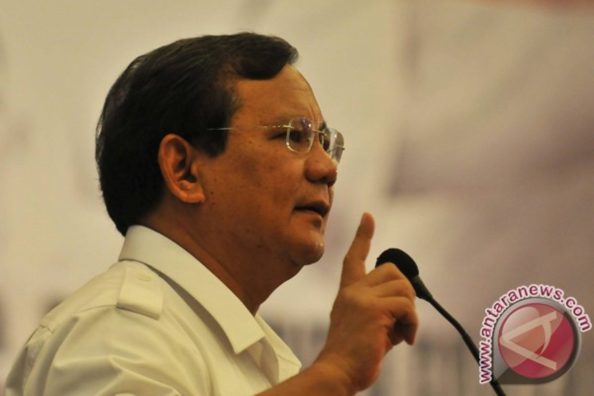 Prabowo tegaskan lagi siap jadi capres