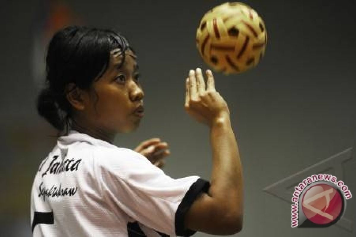 Petakraw Putri Sultra Berusaha Atasi Sumbar