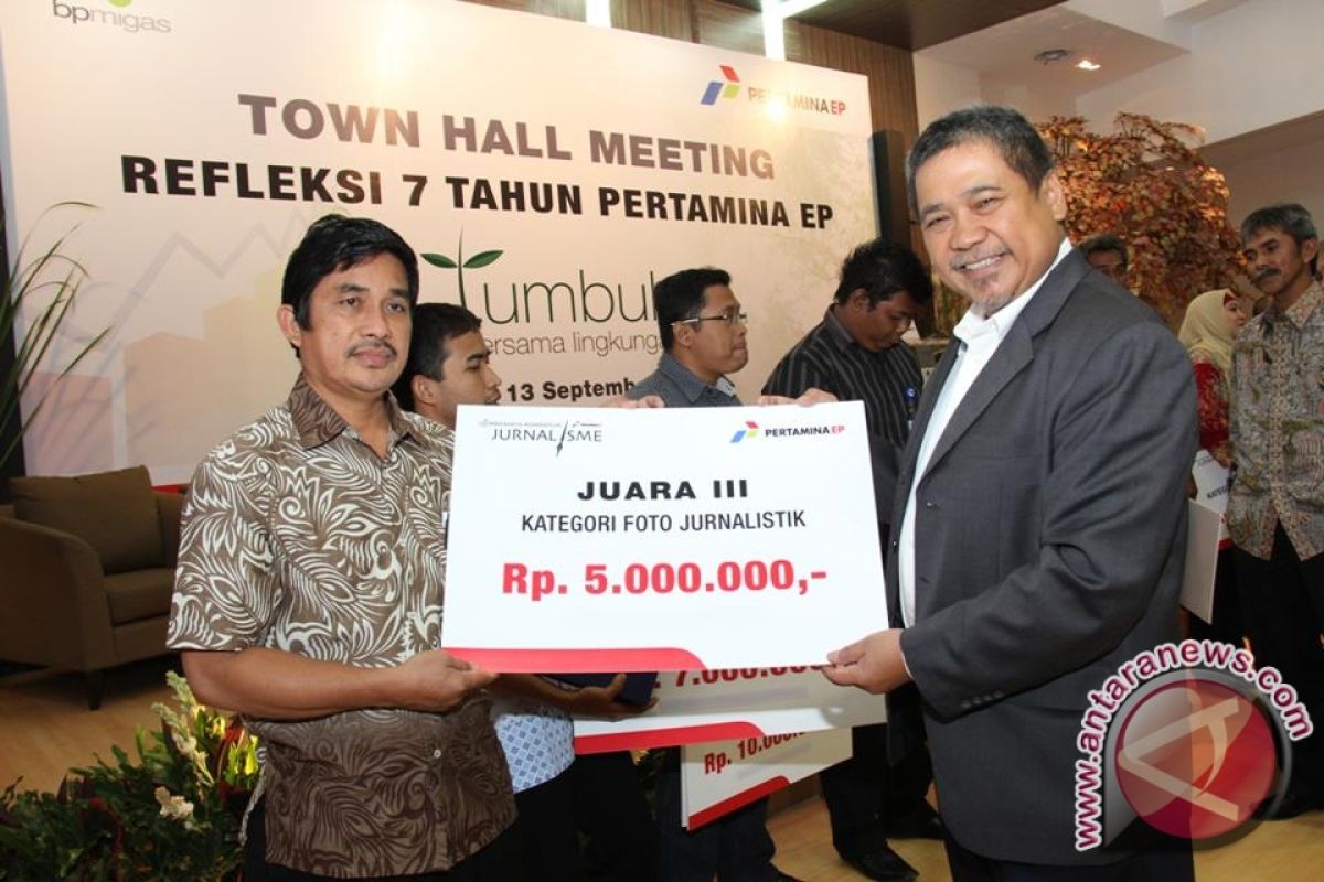 Wartawan ANTARA Kaltim Juara III Lomba Foto Pertamina