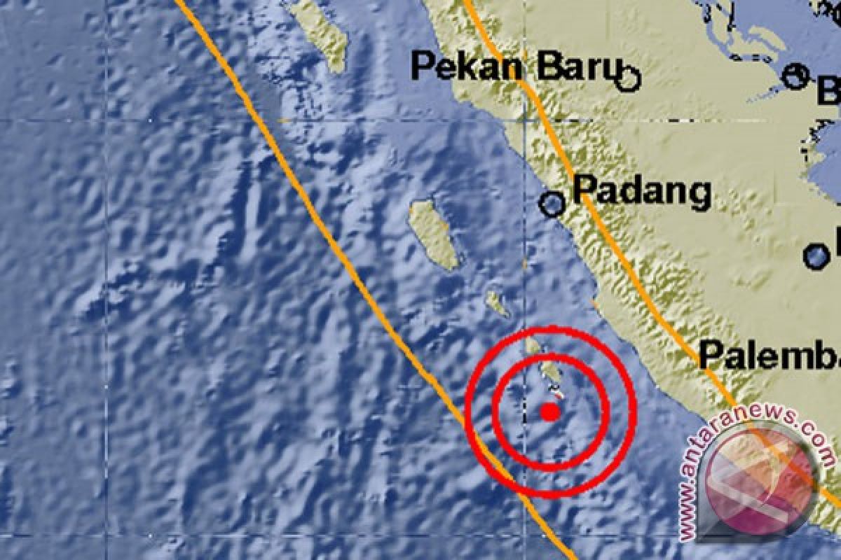 Gempa 5,3 SR guncang Sumbar