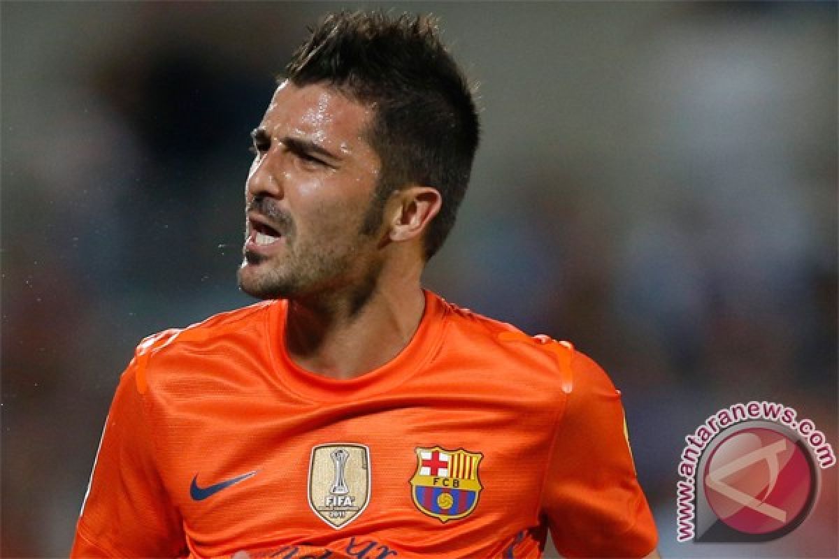 David Villa keluar rs