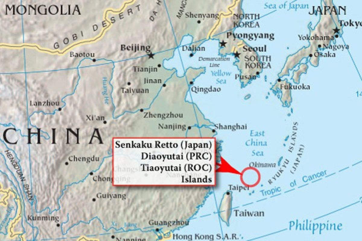 China ships in waters around Senkaku disputed islands ANTARA News