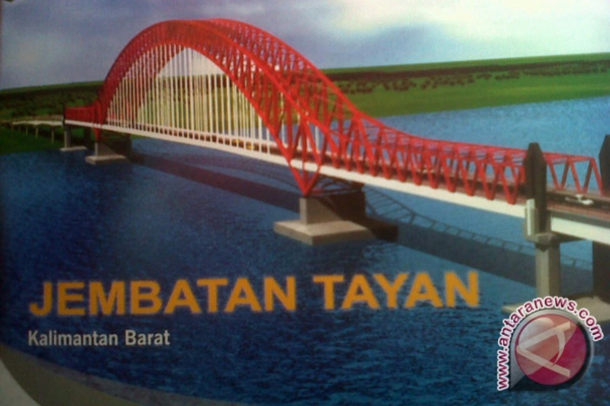 Menteri PU Canangkan Pembangunan Jembatan Tayan Hari Ini