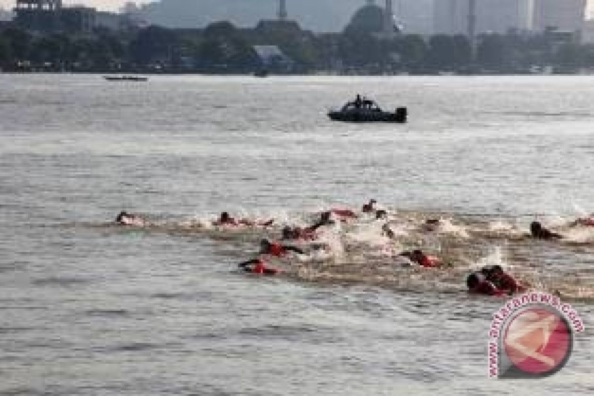 Festival Mahakam Gelar Lomba Renang Lintas Sungai