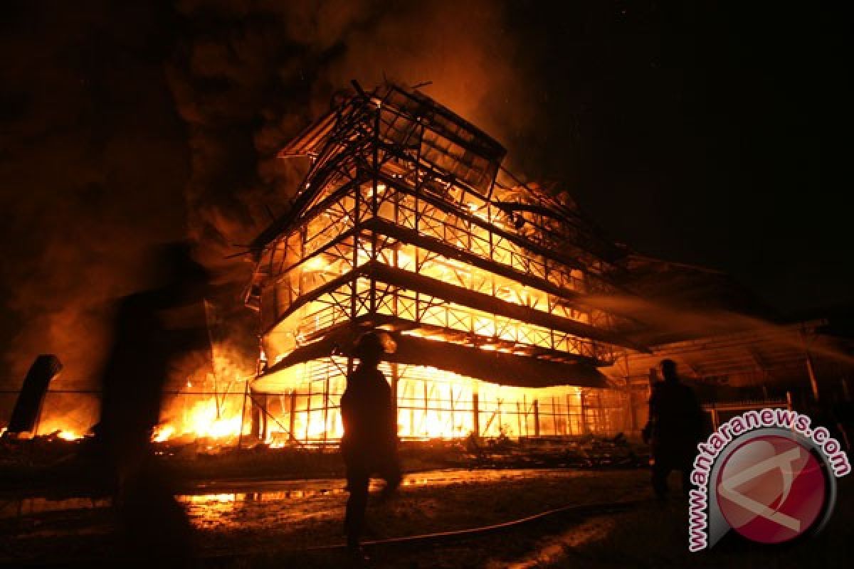Kebakaran besar ratakan pasar di Kabul