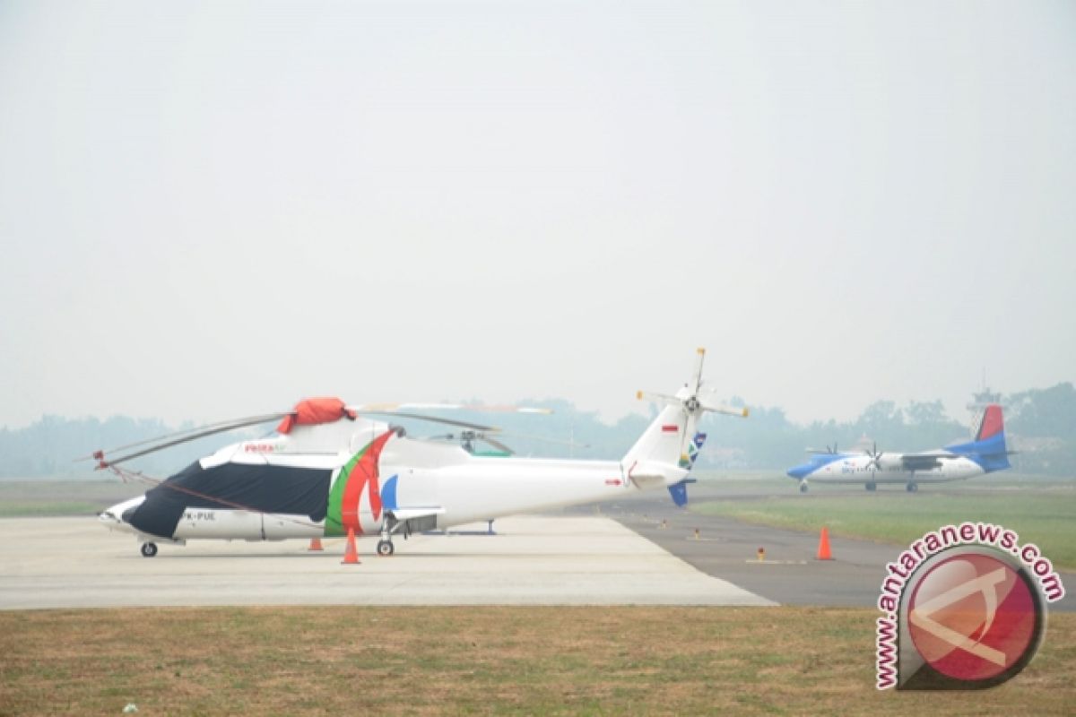 Heli pengangkut logistik pemilu disandera warga 