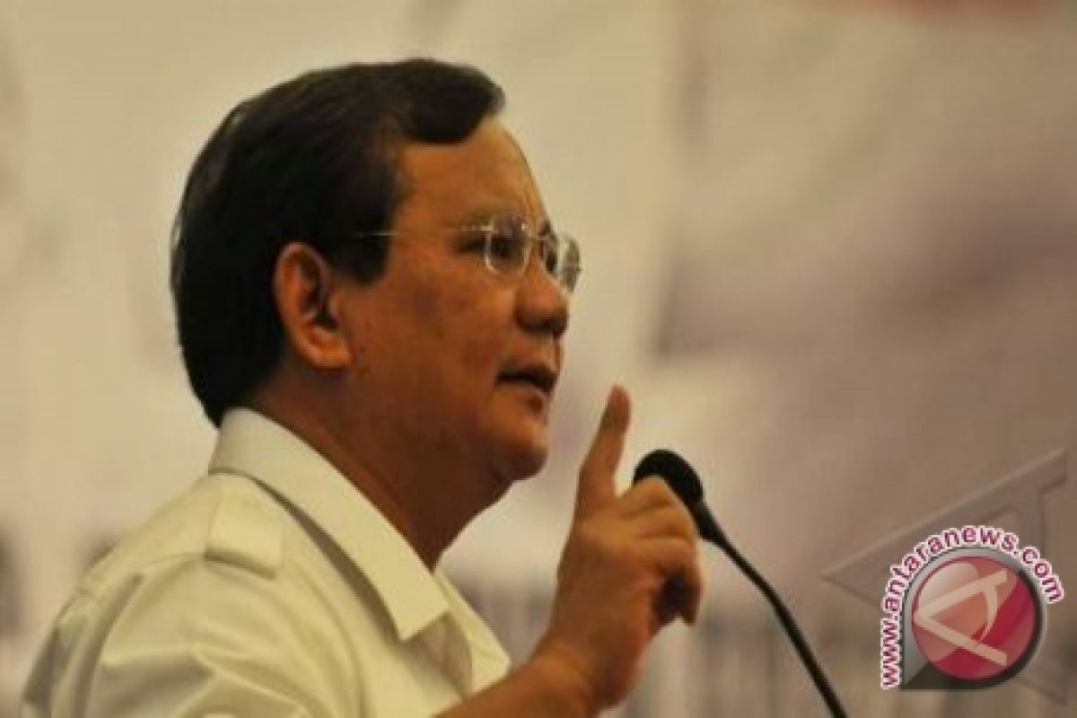 Prabowo : Rasio pajak masih rendah