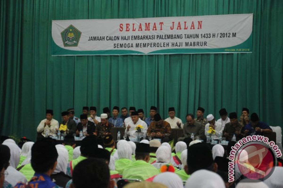 Pelepasan calon jamaah haji Sumsel