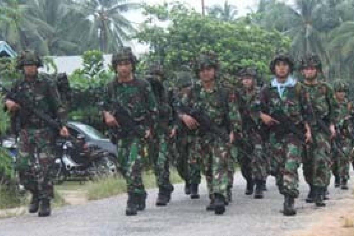 TNI "Unjuk Kekuatan" di Gerbang Utara Indonesia