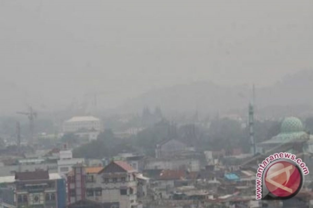 Haze In Banjarbaru Disturbs Breathing