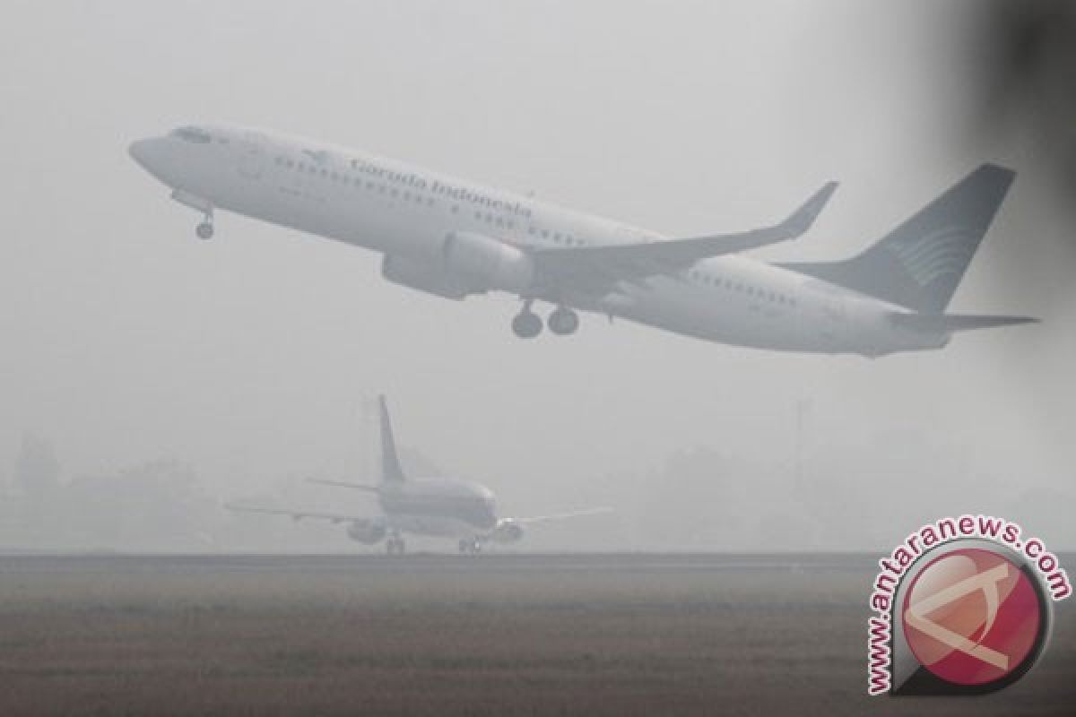 Kabut asap tiba-tiba hilang di Banjarbaru