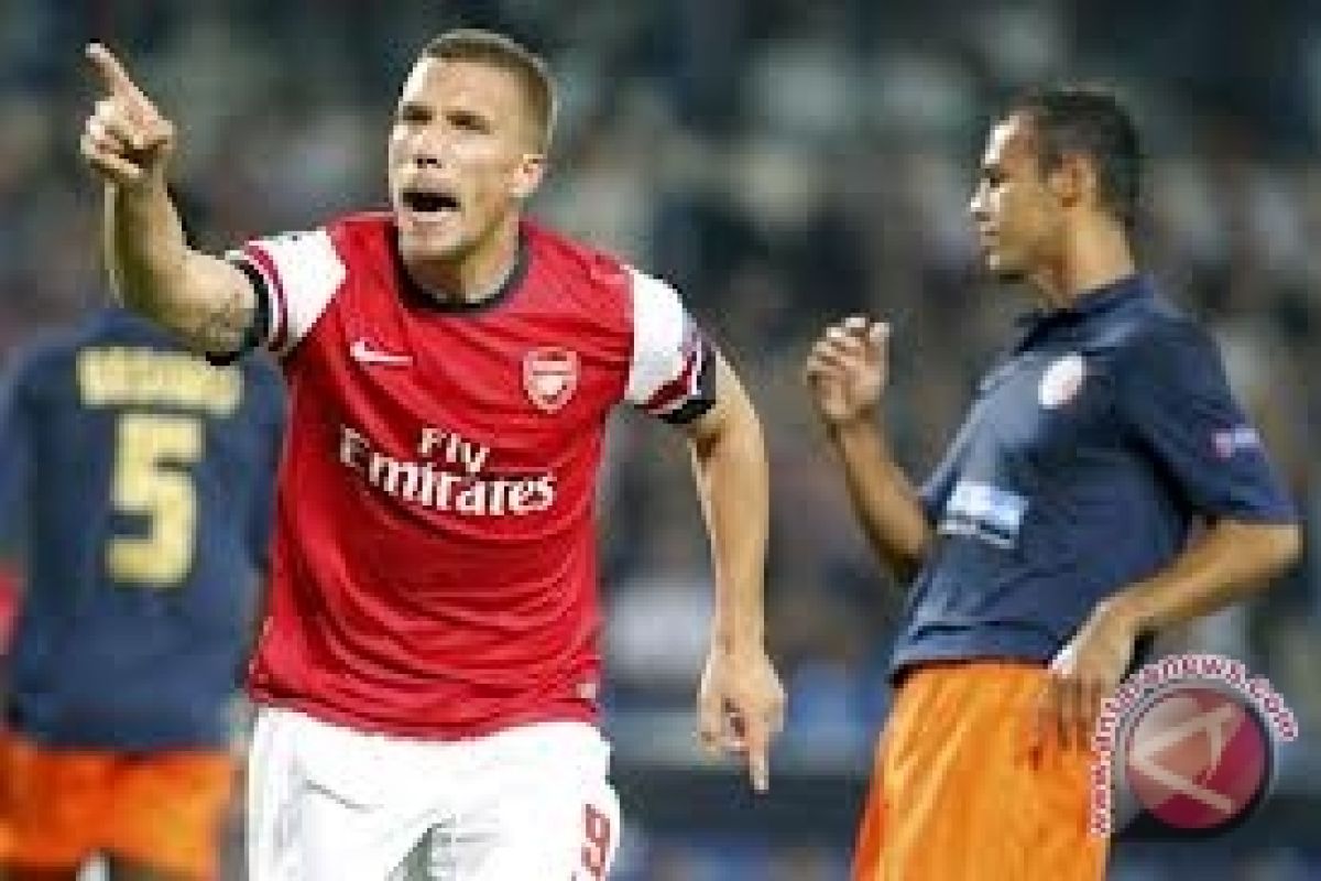 Podolski ingin lakukan pembicaraan dengan Arsenal