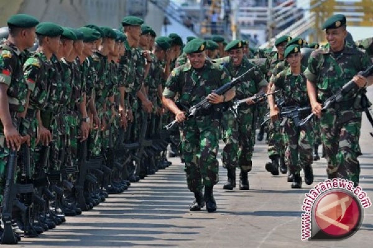 Pasukan Pengaman Perbatasan Ri-PNG Mulai Diberangkatkan 