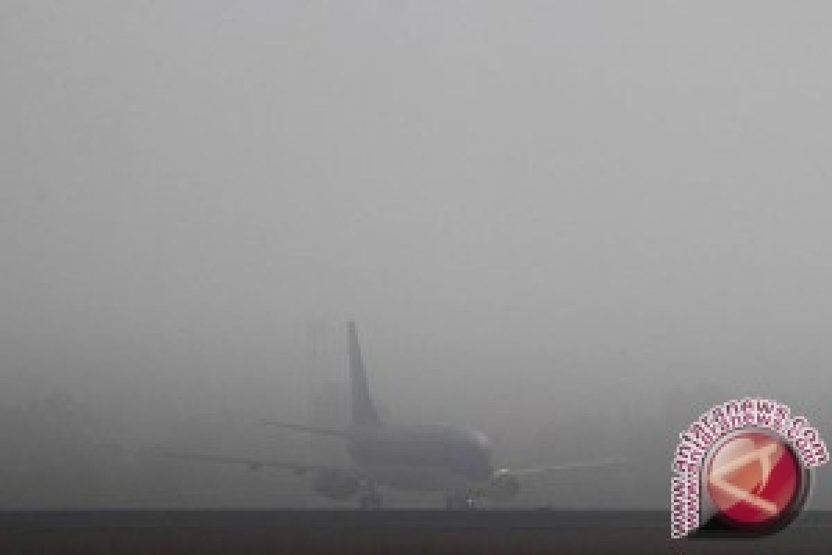 Sejumlah Bandara di Kaltim Diselimuti Kabut Asap  