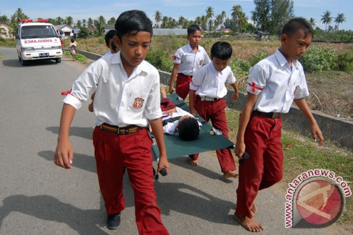 Murid SD berperan tentukan jalur evakuasi tsunami