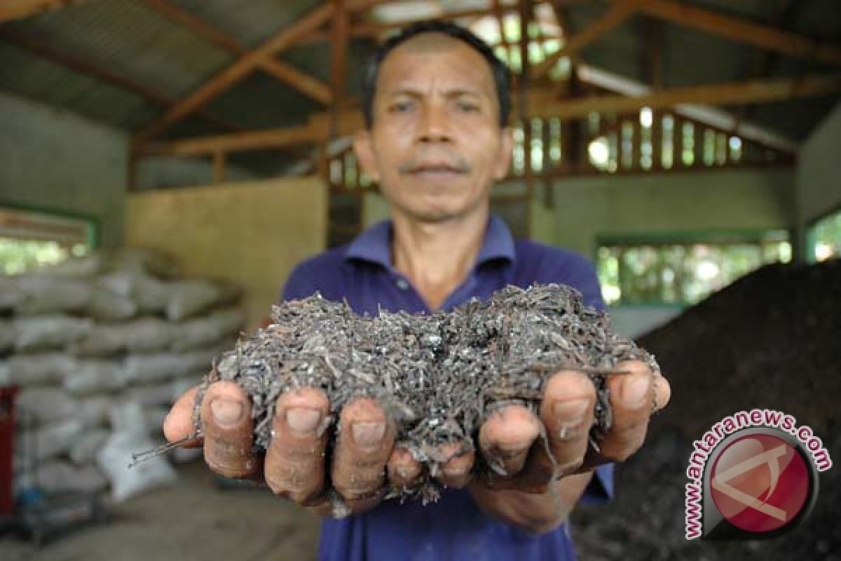 Masyarakat Kulon Progo dilatih membuat pupuk organik 