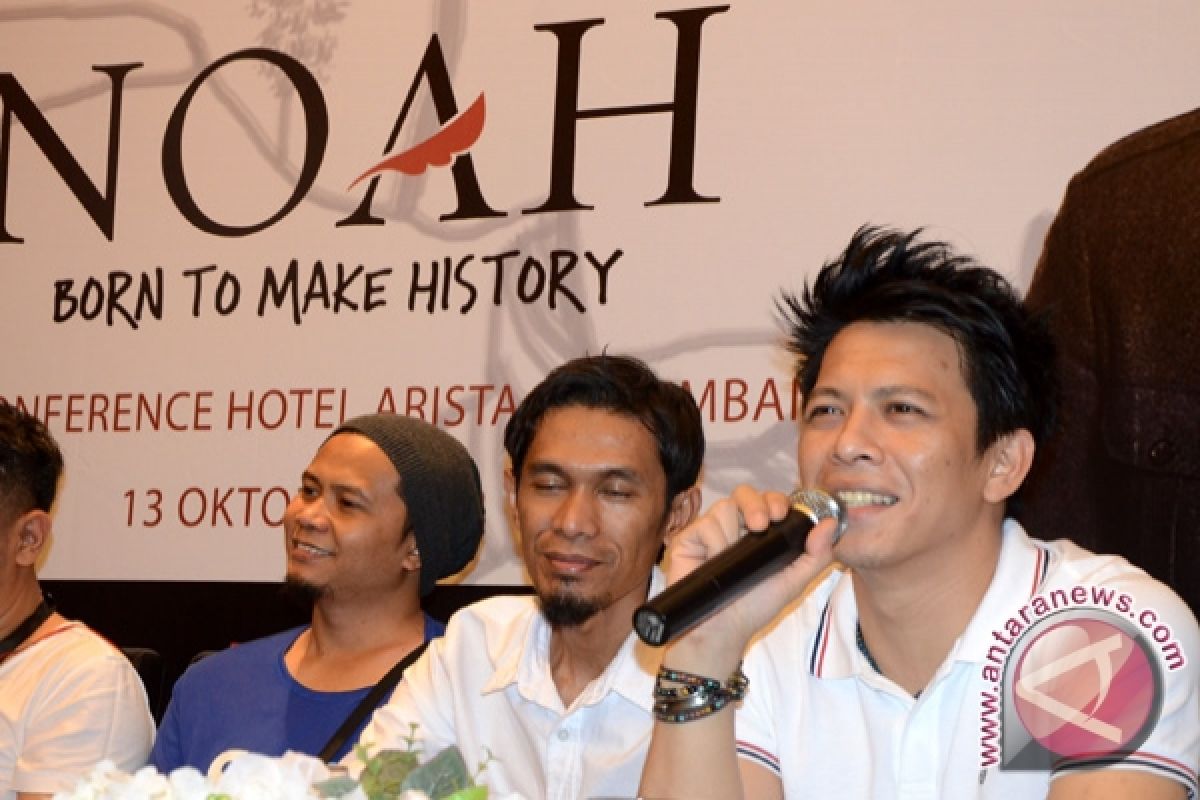 Band Noah siap 'guncang' Palembang 