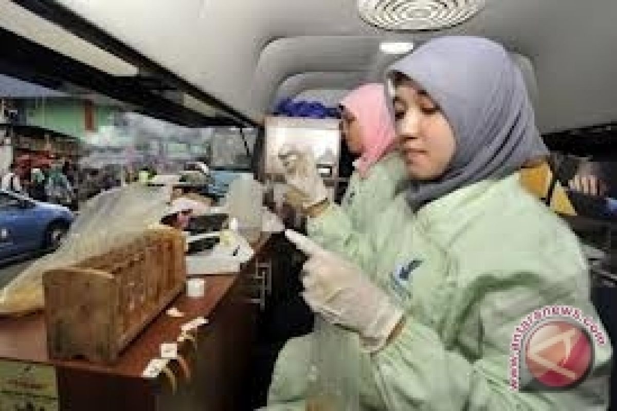 Disperindagkop uji laboratorium sampel jajanan pasar