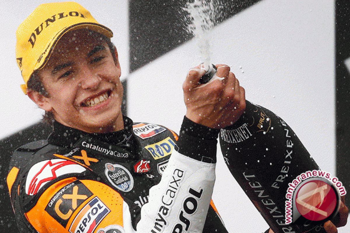 Marc Marquez juara di Spanyol dan merebut posisi puncak