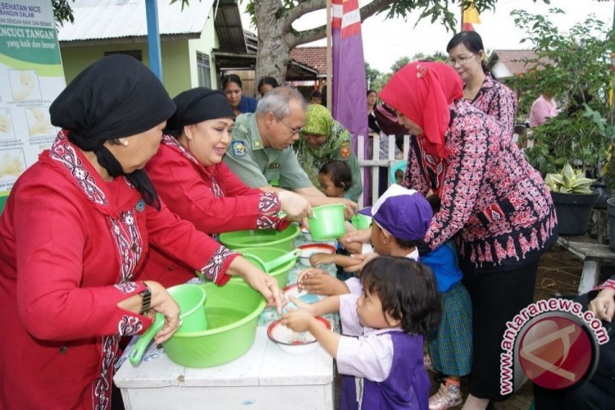 PKK Ketapang Peringati Hari Cuci Tangan Sedunia