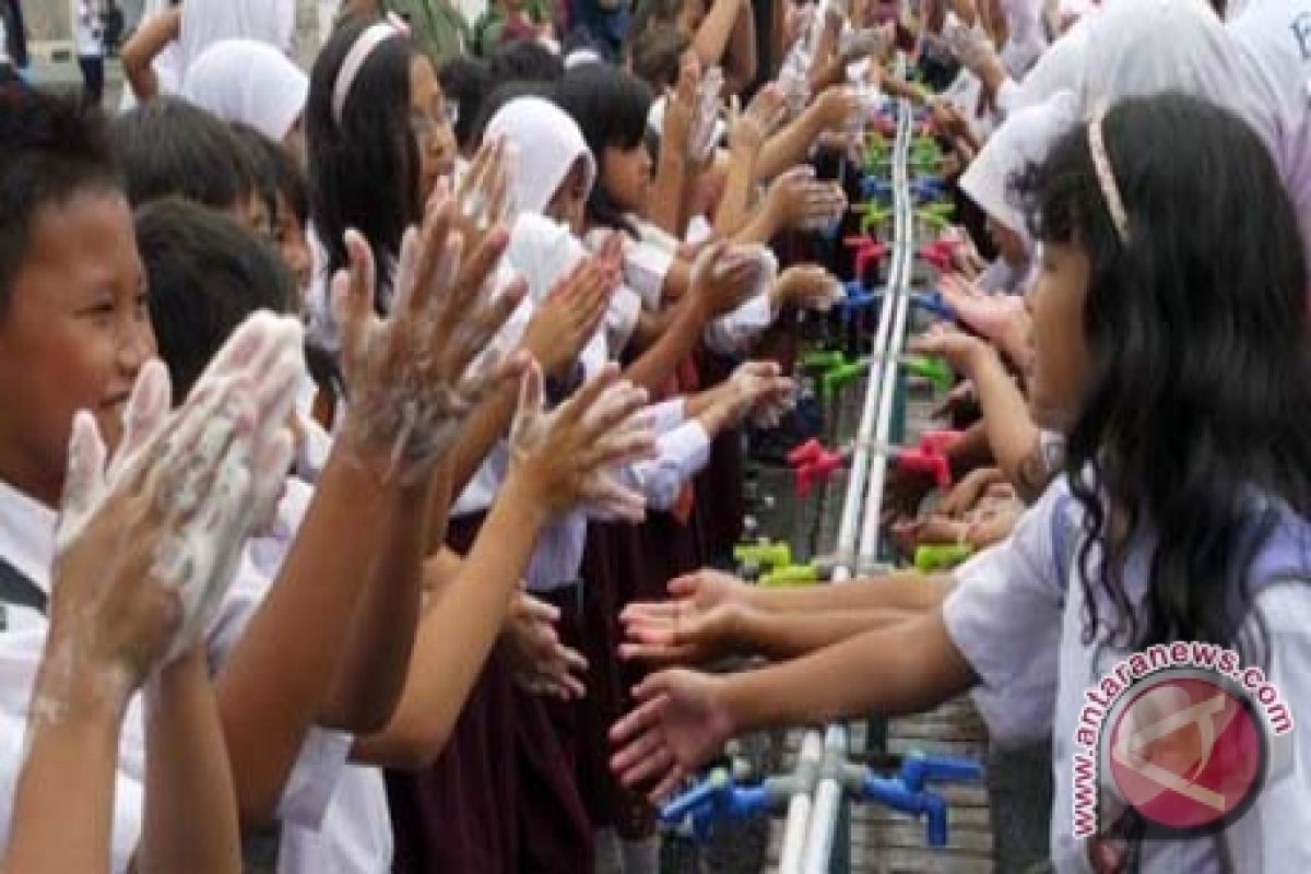 Dinkes Babel Gencarkan Budaya Cuci Tangan