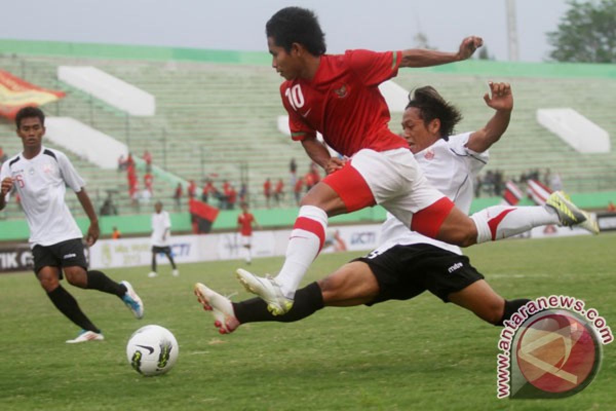 Timnas sementara unggul 2-0 atas Papua Nugini