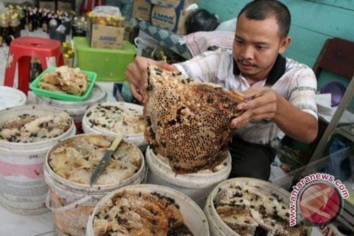 Wisatawan Minati Madu Pelawan Bangka Tengah