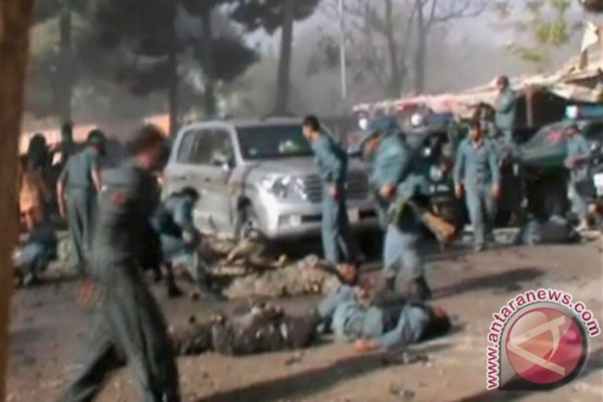 Bom bunuh diri Afghanistan tewaskan tujuh prajurit Georgia