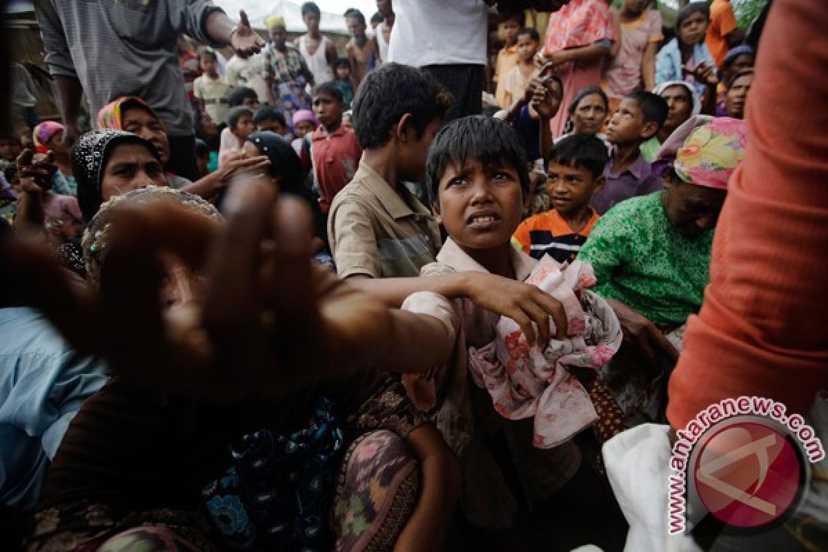 Kamp pengungsi Myanmar terbakar, 30 orang tewas