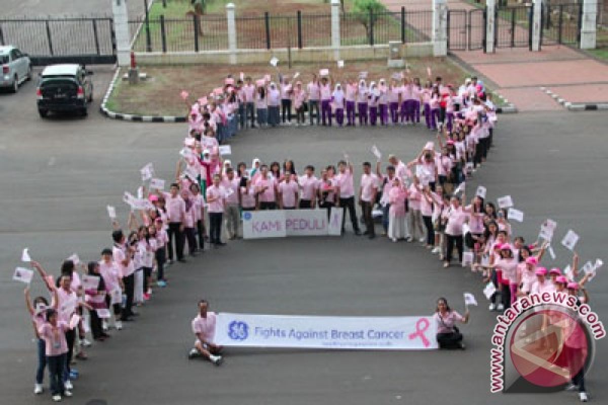 GE Kembali Laksanakan Kampanye Kesadaran Akan Kanker Payudara Lewat Kegiatan "Pink Walk" di Jakarta