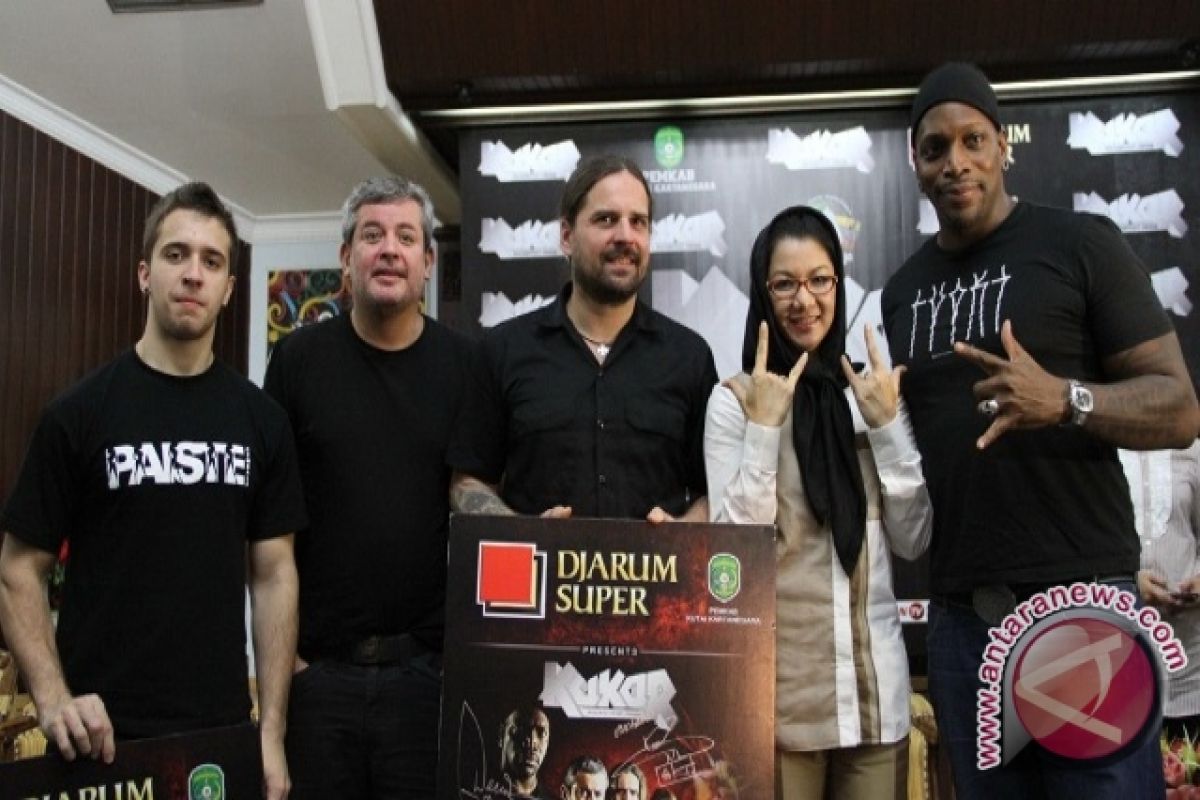  Musik Metal Sepultura Tampil di Kota Tenggarong 