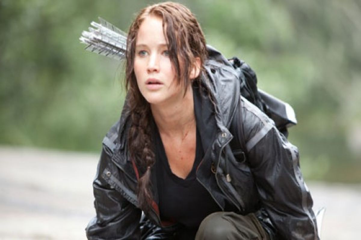 "Mockingjay" momen emosional Jennifer Lawrence