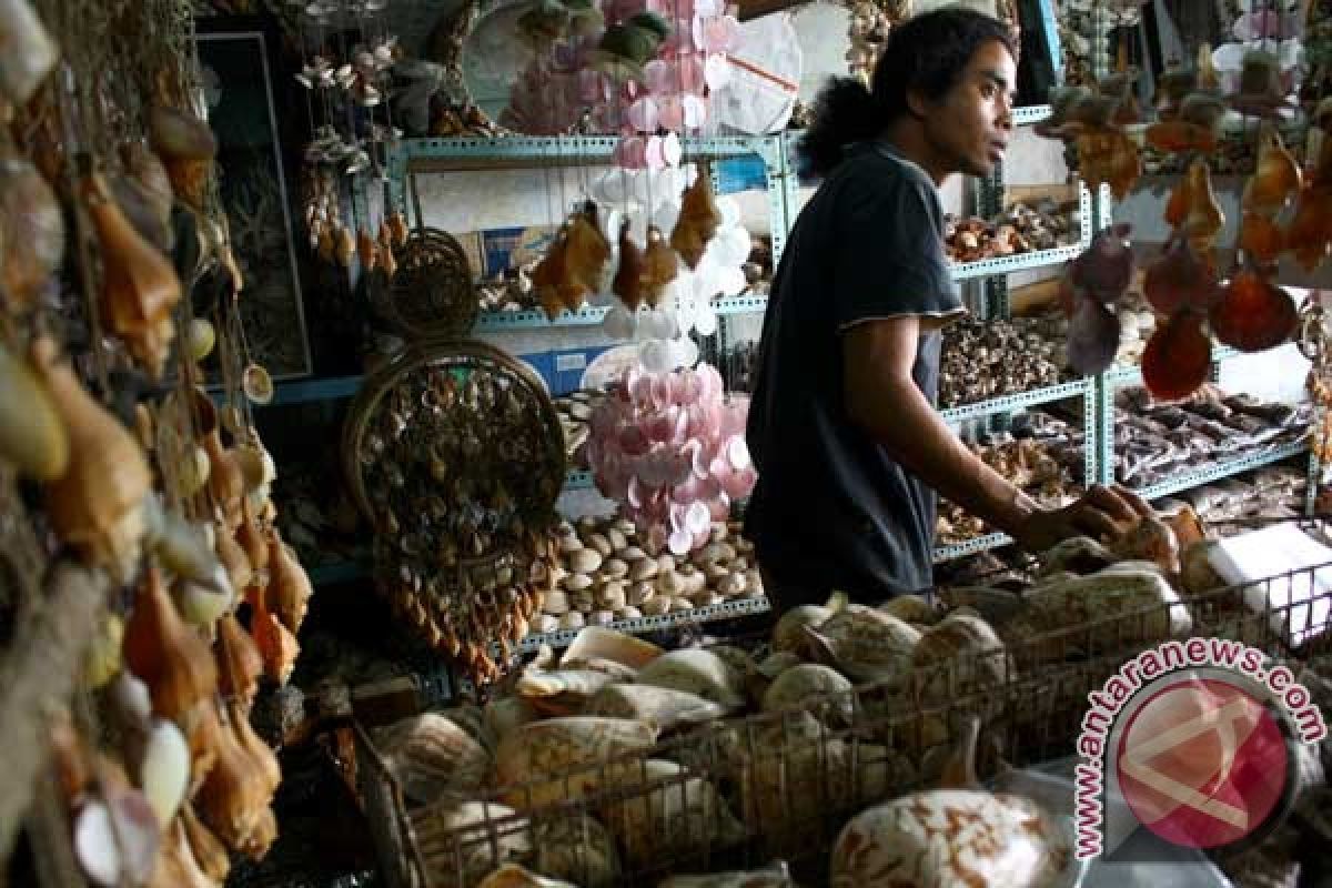 Kerajinan kerang Kepulauan Seribu tembus Korea dan Tiongkok