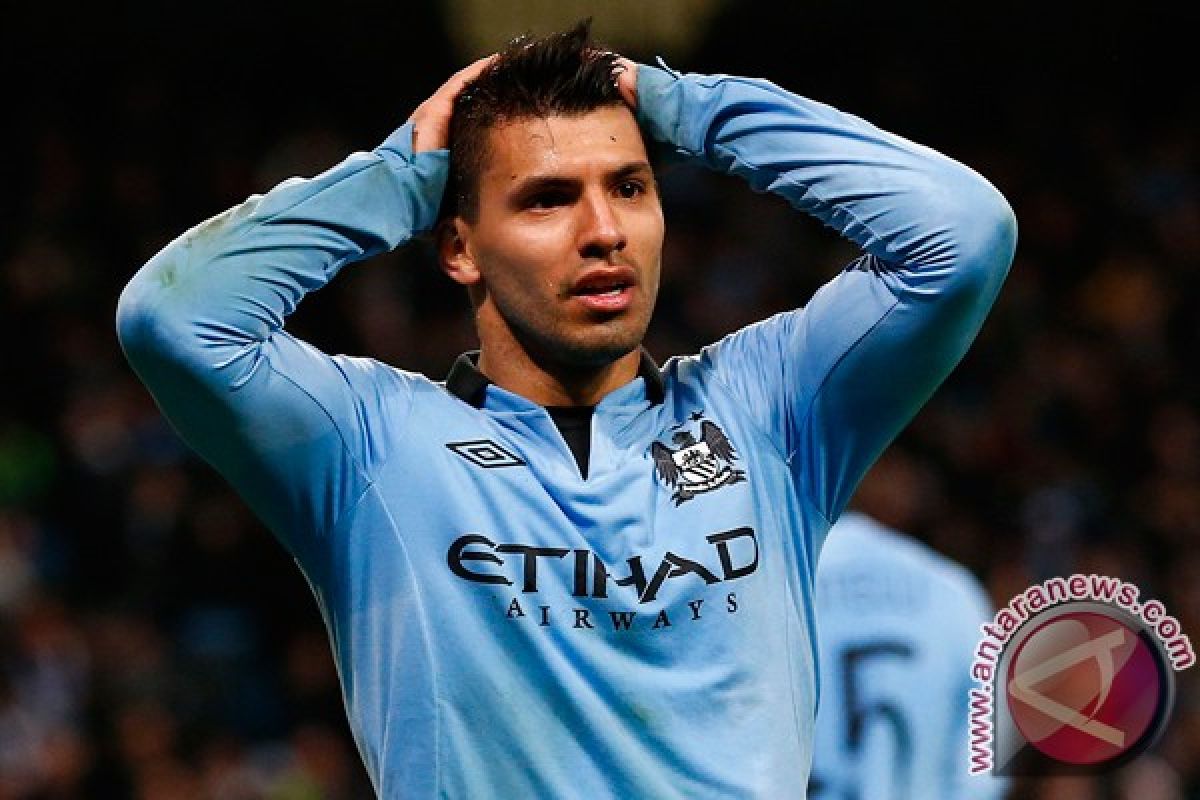 City terpukul cedera Sergio Aguero