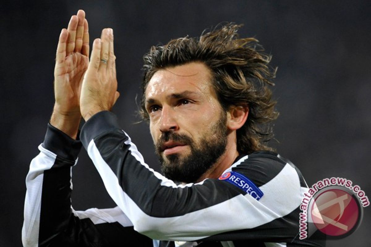 Gol ajaib Andrea Pirlo kokohkan posisi Juventus