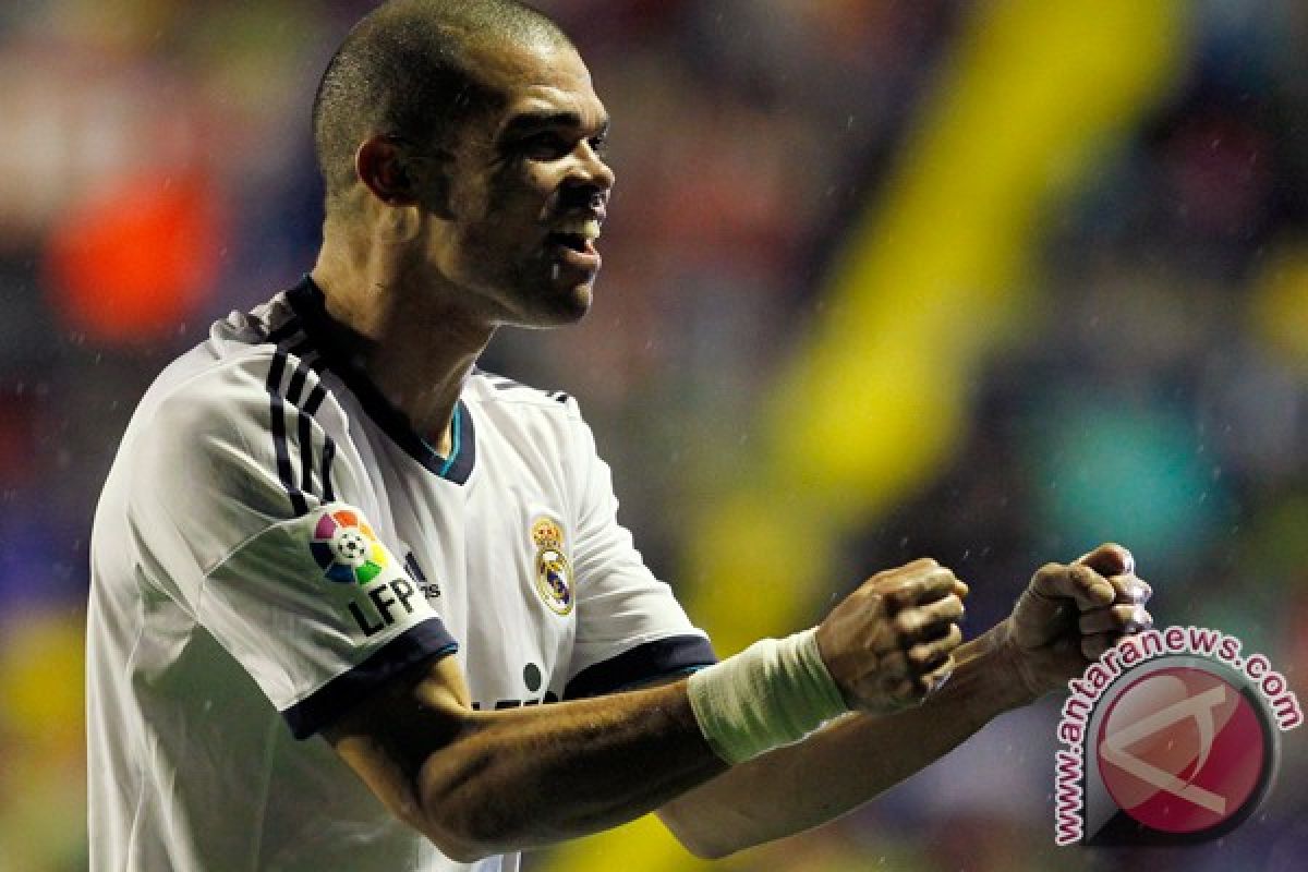 Pepe kemungkinan tak perkuat Madrid lawan Galatasaray