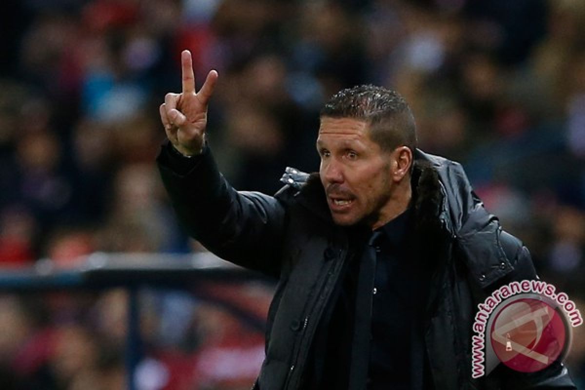 Pelatih Atletico Simeone perpanjang kontrak sampai 2017