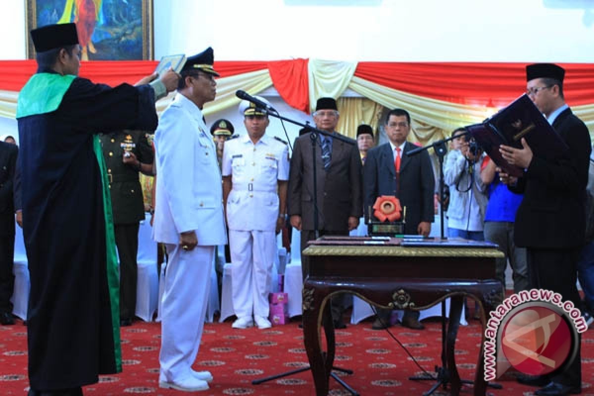 Sumardi dilantik sebagai Pjs Wali Kota Bengkulu