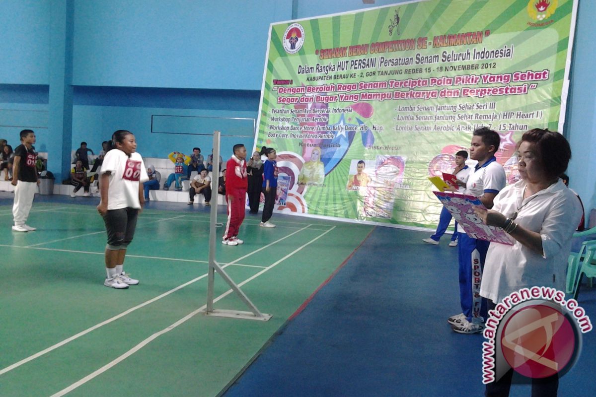 Semarak Berau Competition Digelar di Gedung Bulutangkis