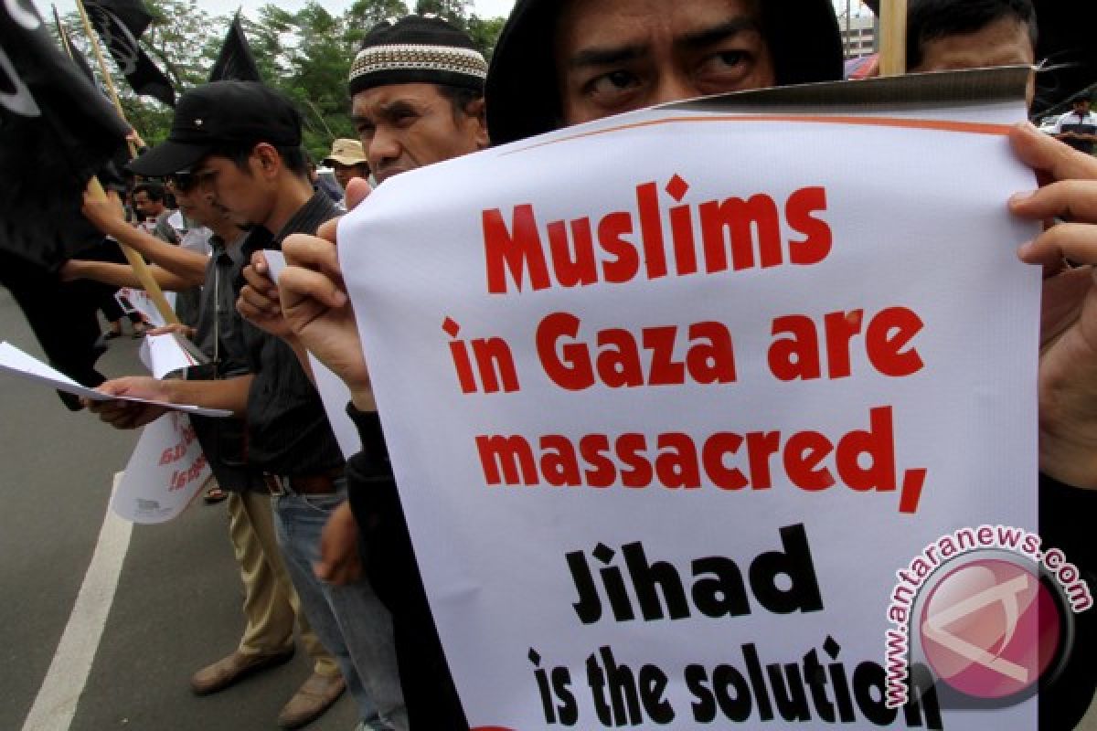 Indonesian Muslims condemn Israeli aggression on Gaza