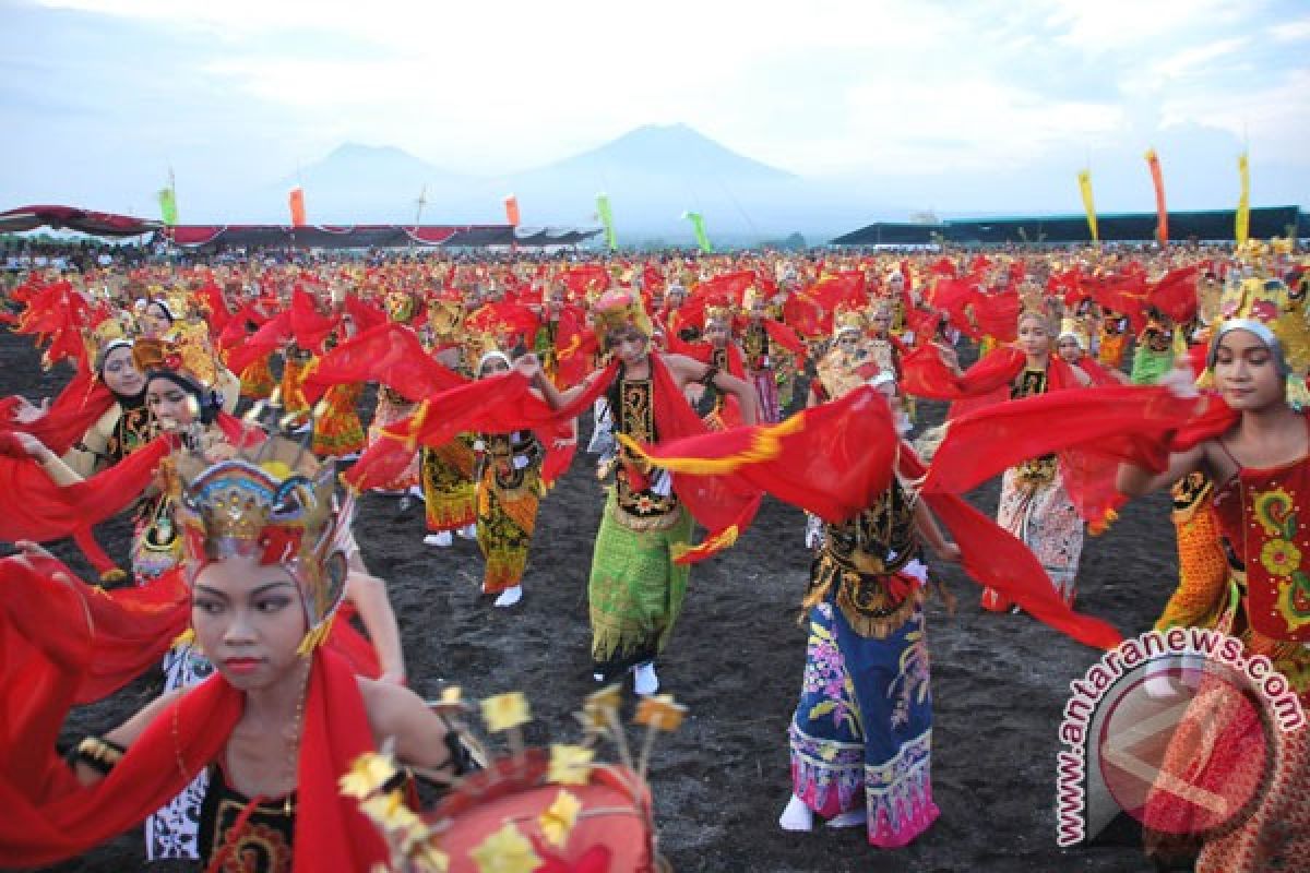 "Paju Gandrung Sewu" libatkan 2.106 penari