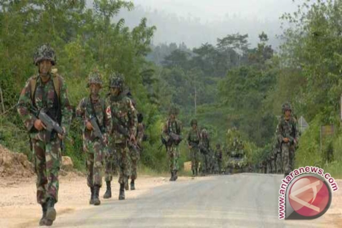 Latgab: Pasukan TNI Pukul Mundur Musuh 