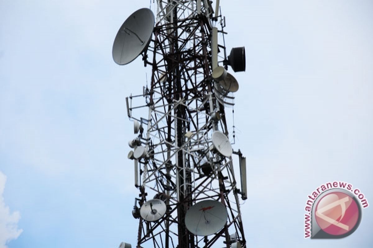Dishubkominfo Musirawas segel 44 menara telekomunikasi 