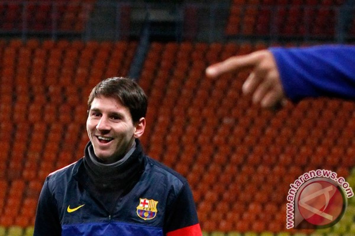 Messi: Barca semestinya tidak korbankan gaya bermain