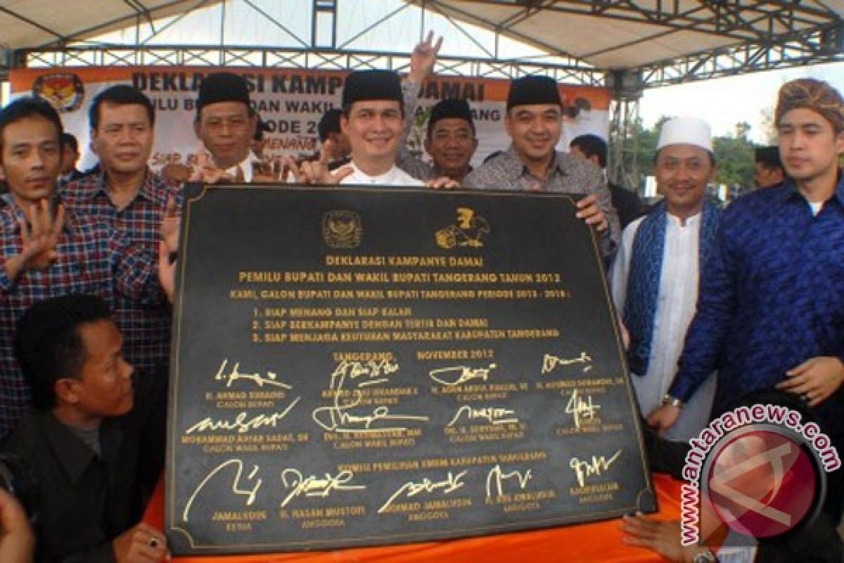 Zaki-Hermansyah unggul di pemilukada Kabupaten Tangerang
