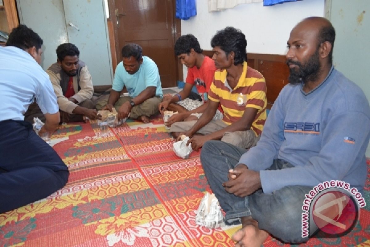 Kapal imigran Sri Lanka terdampar di Enggano 