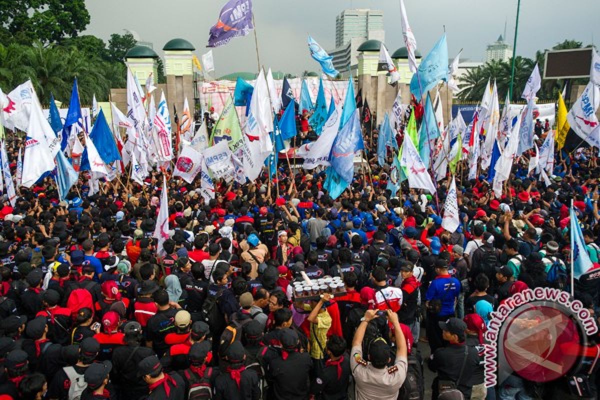 Demo buruh, Polda Metro siapkan pengalihan arus 