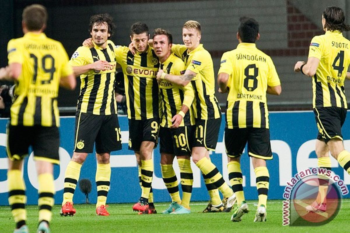 Susunan pemain Dortmund vs Malaga