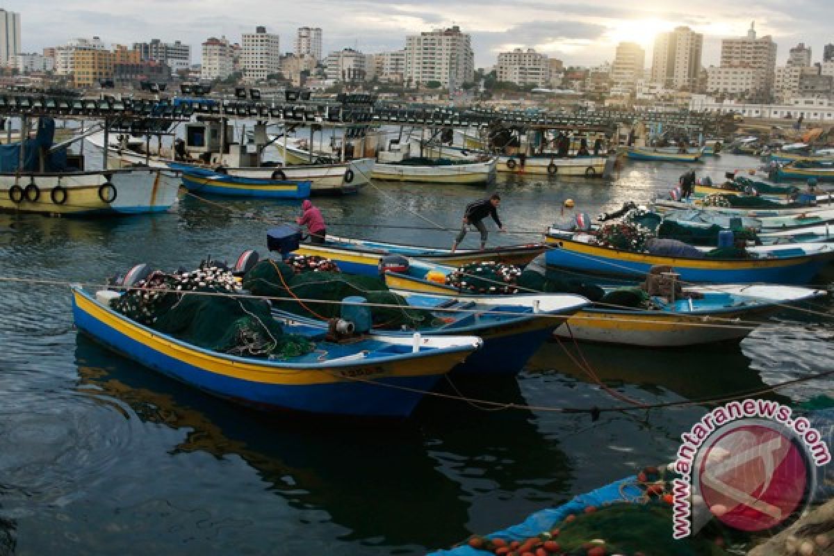 AL Israel ganggu nelayan Jalur Gaza meskipun nyatakan laut terbuka,