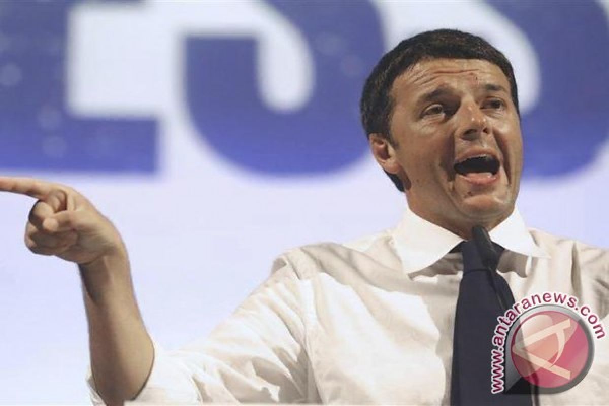 PM Renzi: Italia tetapkan pertumbuhan nol untuk 2014